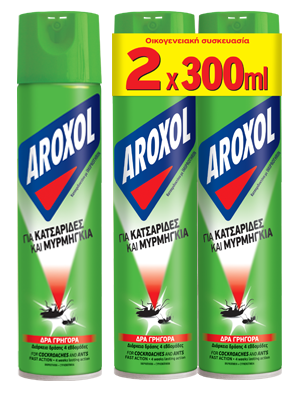 AROXOL για Kατσαρίδες και Mυρμήγκια