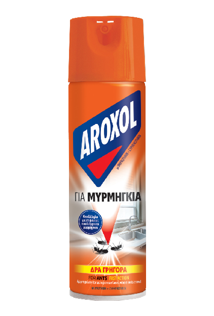 Αroxol για Μυρμήγκια. Το μόνο εξειδικευμένο εντομοκτόνο σπρέι για μυρμήγκια. Άμεση Δράση!